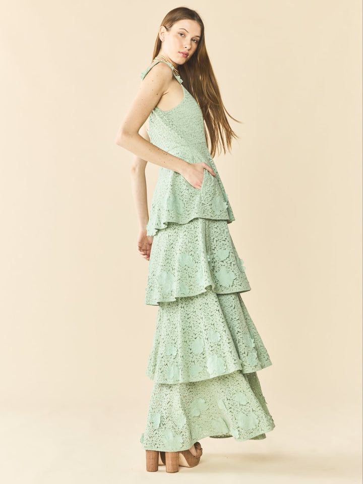 Emmy Dress - Minty Green