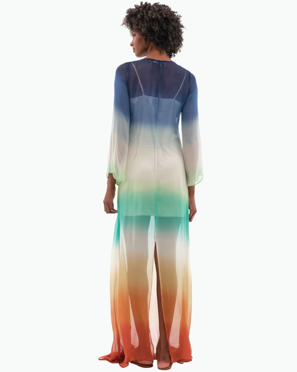 Ophelia Dress - Multi Ombre