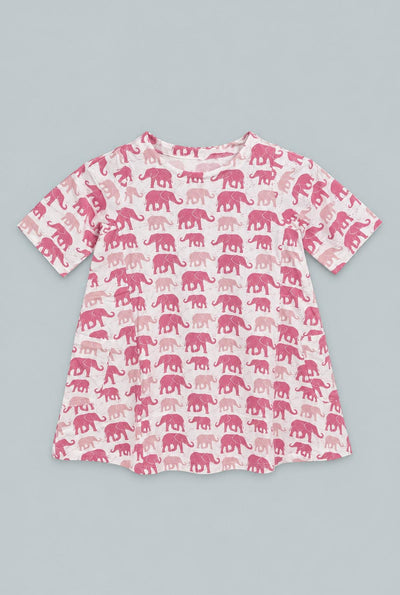 Pink Elephant Tunic - Grace