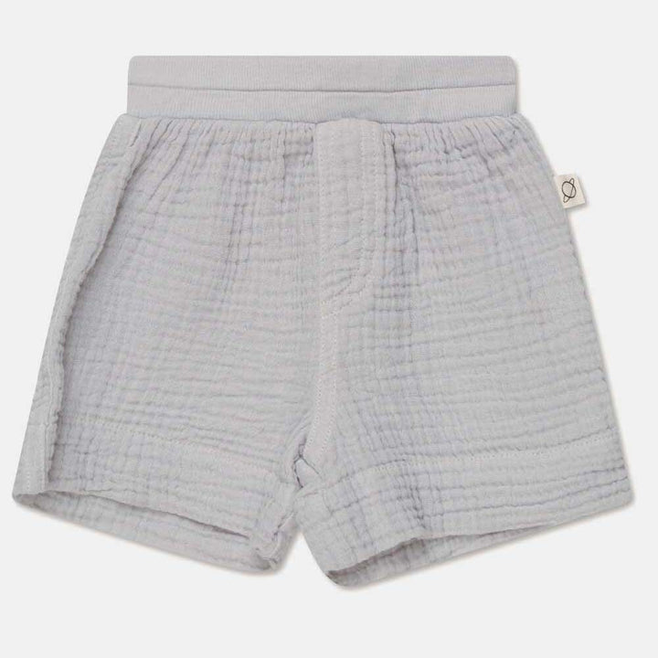 Gauze Baby Bermuda Shorts - Soft Grey Shorts My Little Cozmo 