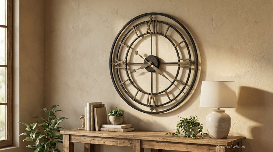 York Station Wall Clock - FINAL SALE - One Size - Clocks
