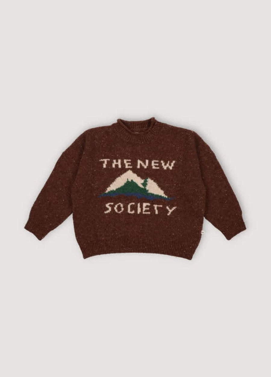 Yosemite Jumper - Walnut Brown - 10y - Sweater