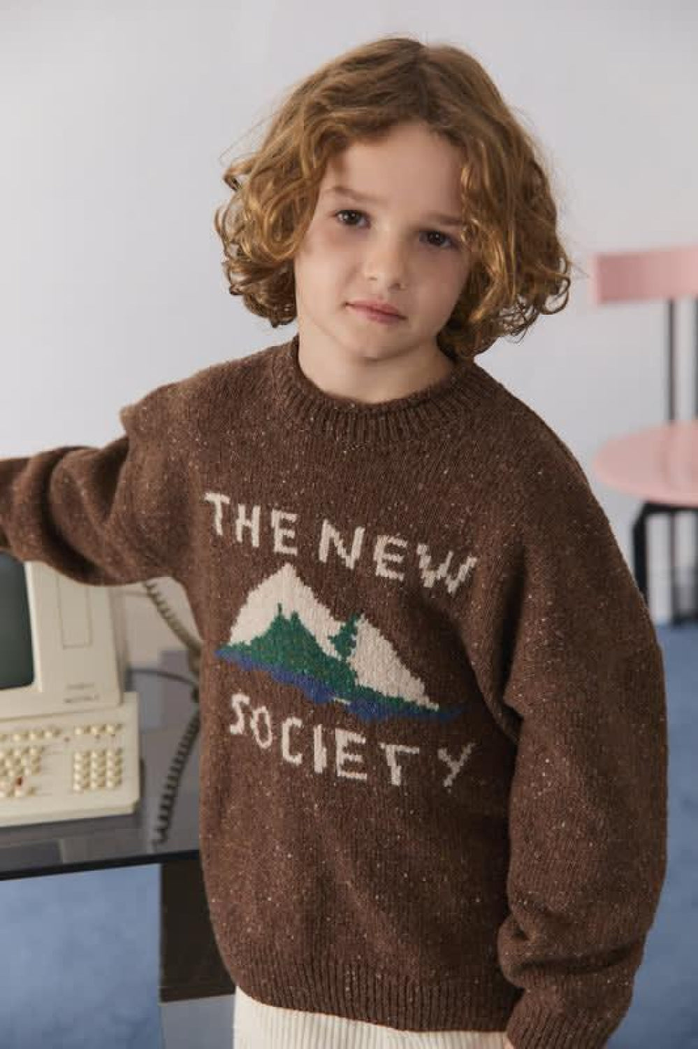 Yosemite Jumper - Walnut Brown - 10y - Sweater