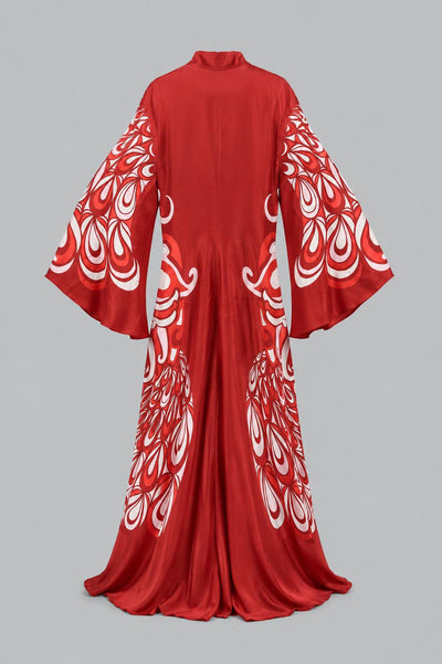 Magnifico Dress - Phoenix Placée Burgundy