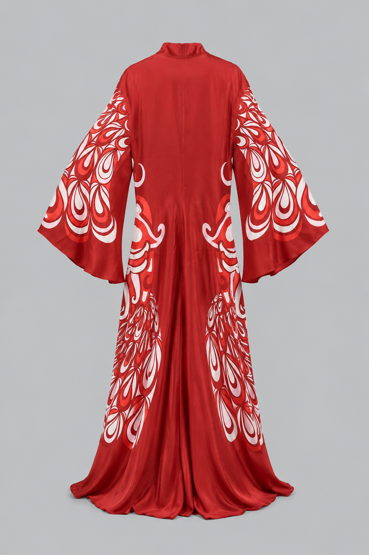 Magnifico Dress - Phoenix Placée Burgundy