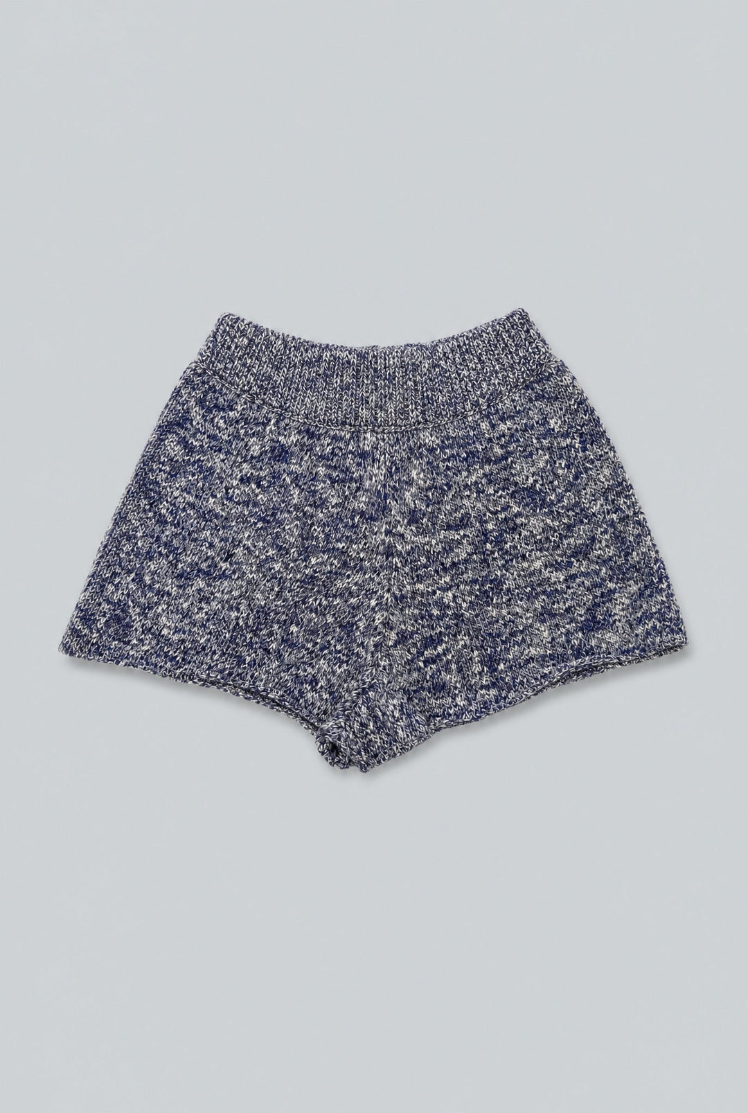 Poppy Sweater Shorts - Blue