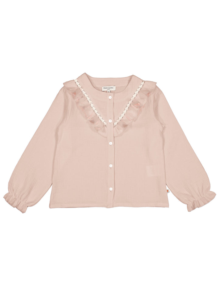 Persee Ruffled Blouse - Rose