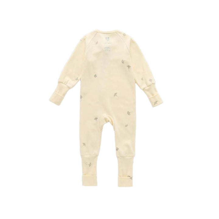 Baby Jersey Playsuit - Cream