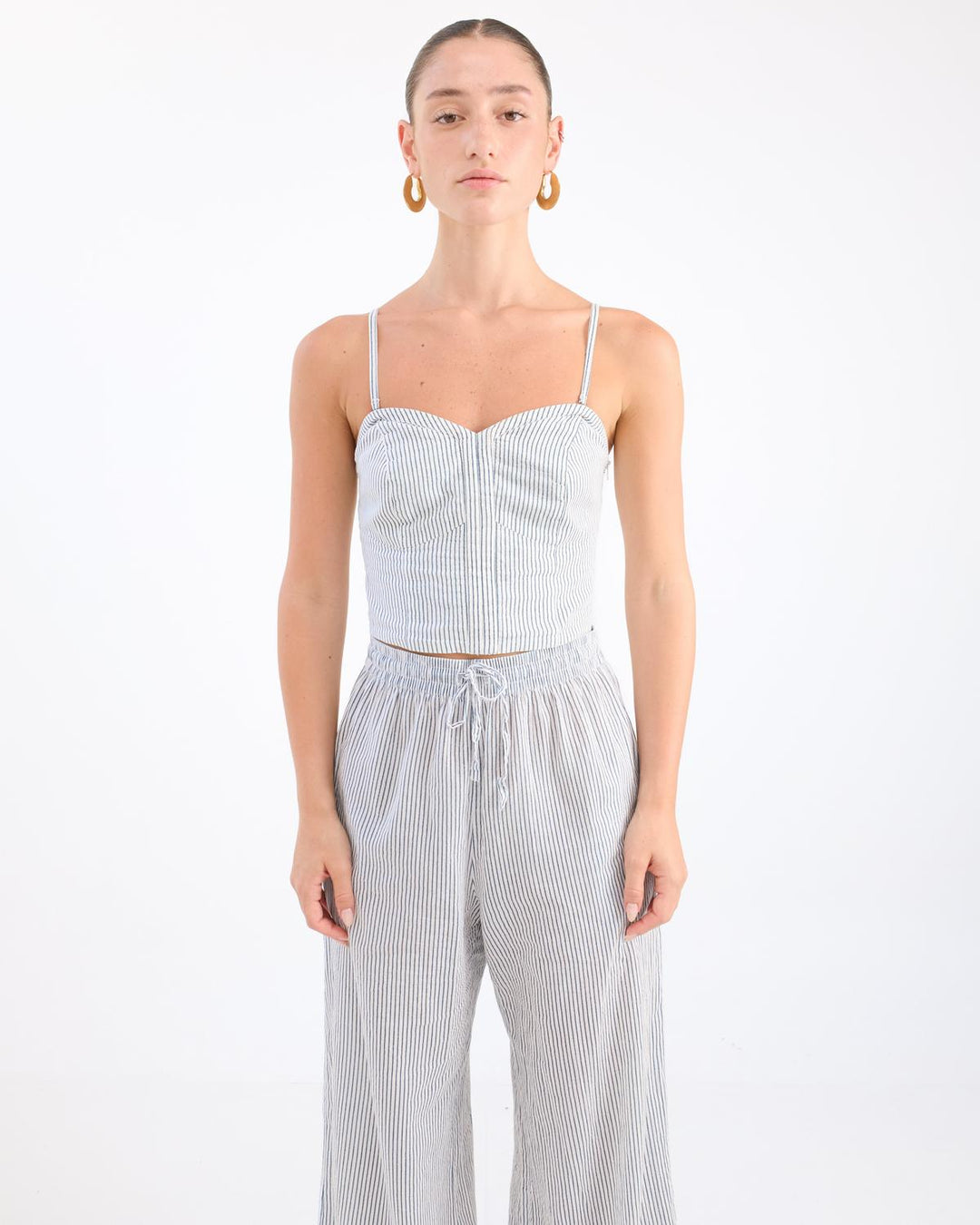 Marlin Bustier - Blue Stripe