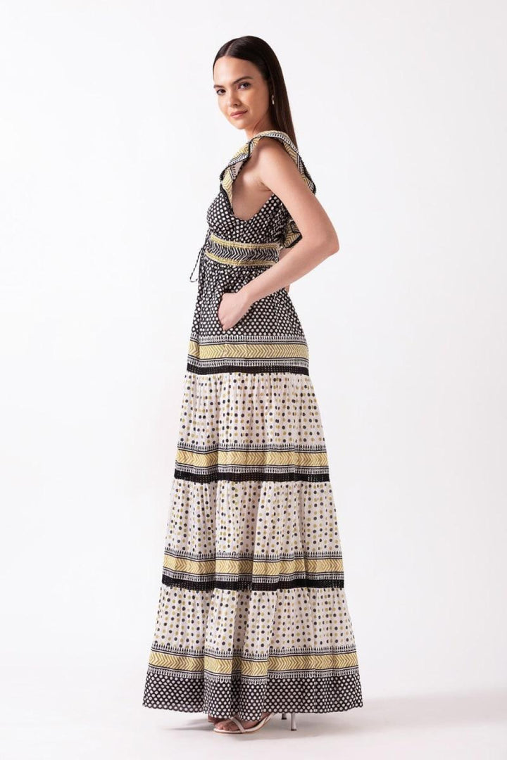 Yulia Maxi Dress - Multi - Dresses