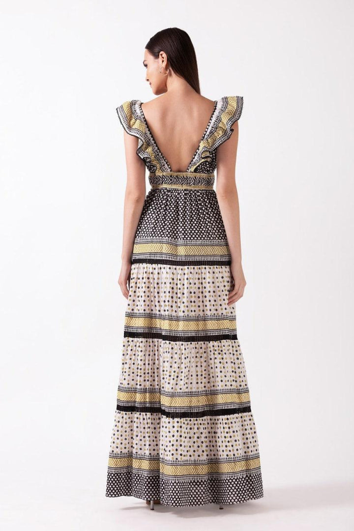 Yulia Maxi Dress - Multi - Dresses
