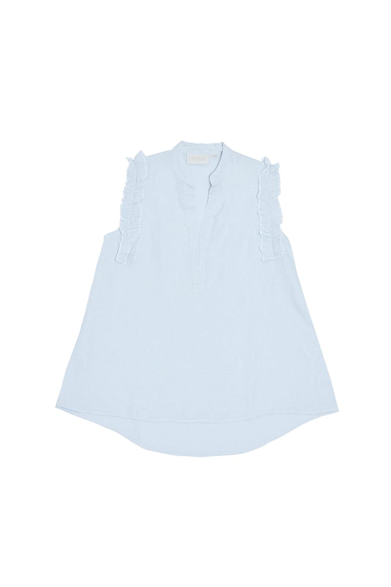 Wind In My Hair Shirt - Summer Blue