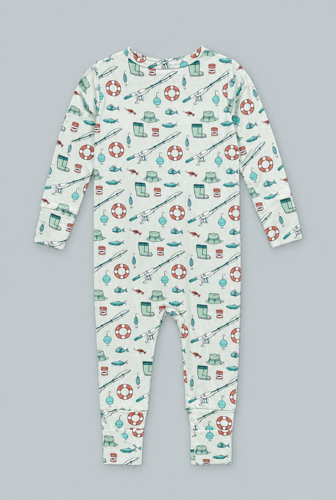 Fishing Poles Convertible Romper - Cast A Line