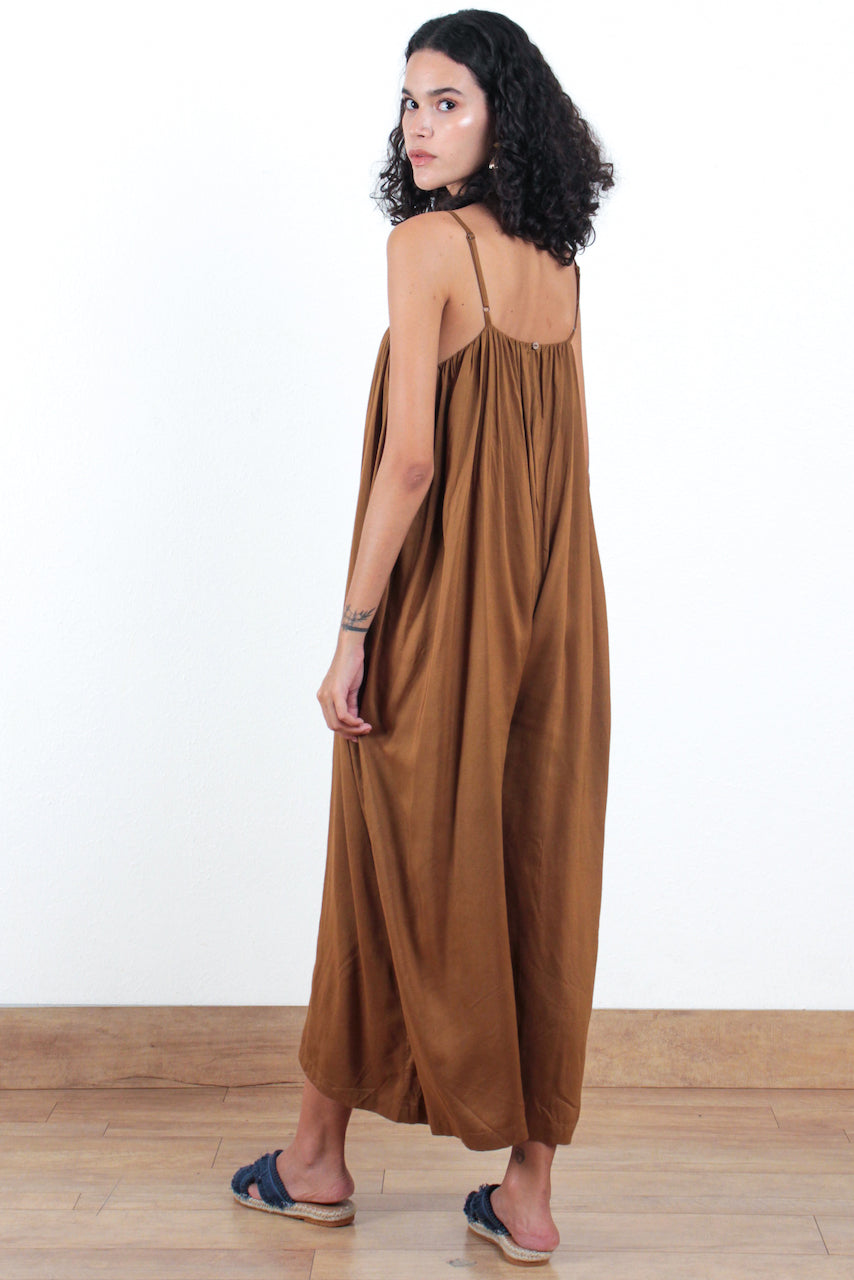 Delphi Jumpsuit - Honey Ginger
