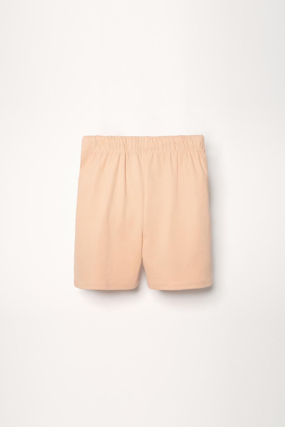 Organic Pima Cotton Kids Shorts - Pink