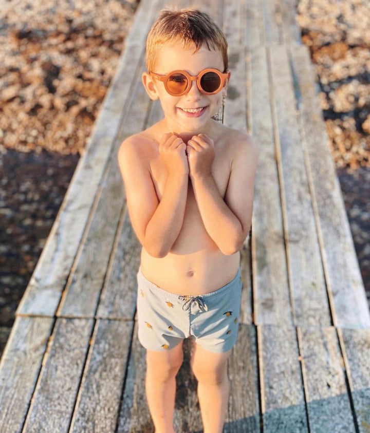 Original Round Sustainable Sunglasses - Rust