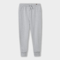 Combed Cotton Sweatpants - Gray