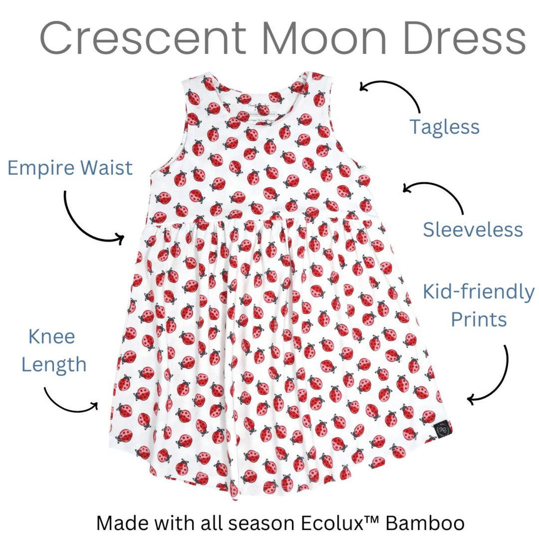 Crescent Moon Dress - Whale