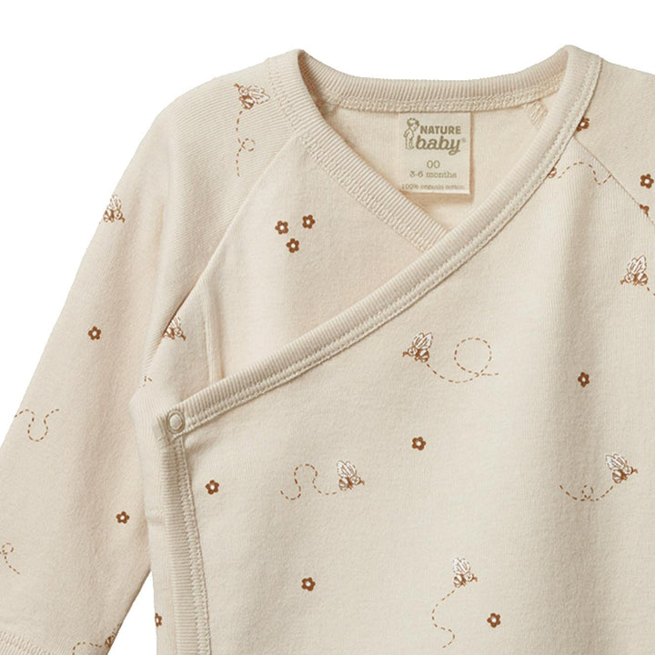 Kimono Jacket - Bumble Bee Print