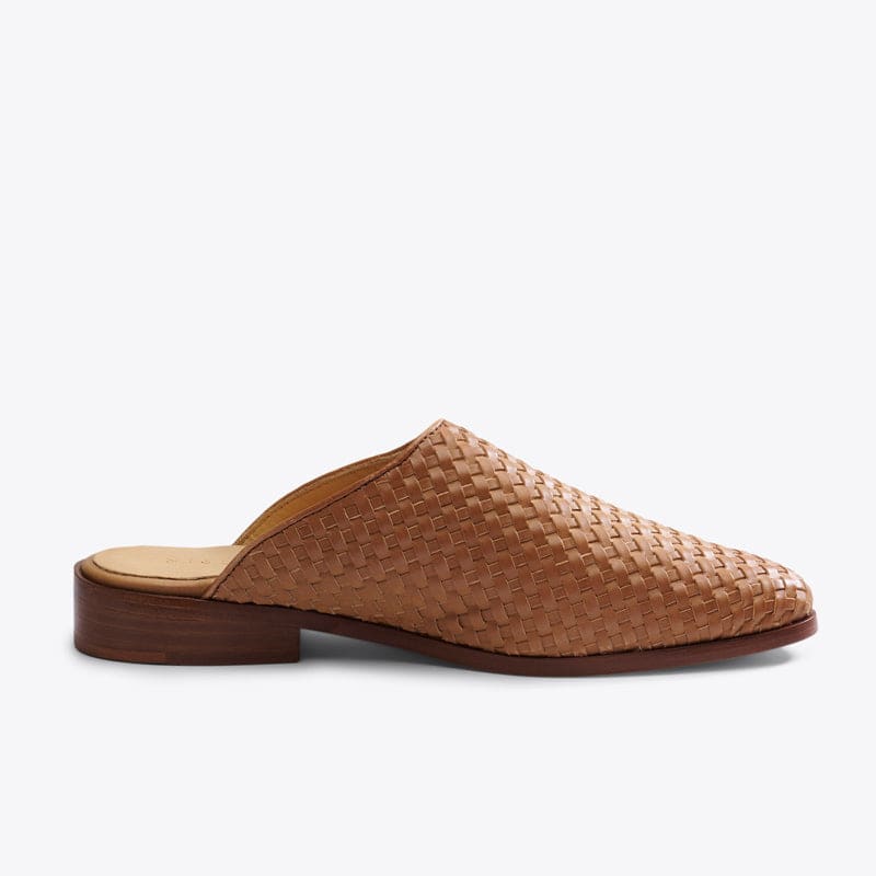 Ama Woven Mule Woven - Almond