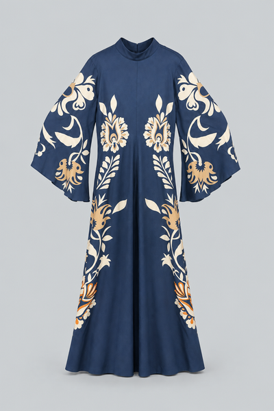 Magnifico Dress - Selva Placée Blue