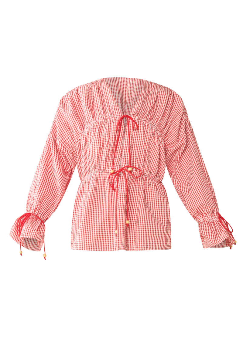 Isle Top x Rainey - Red Gingham