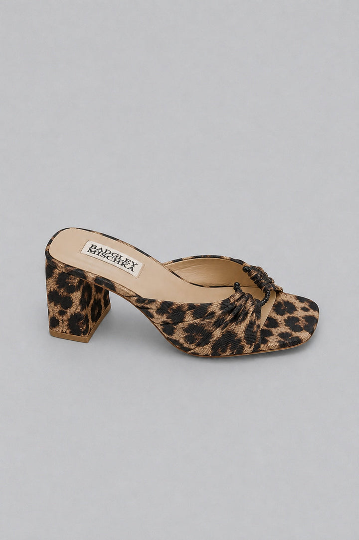 Vayla Mule Pumps Natural Leopard - Natural Leopard