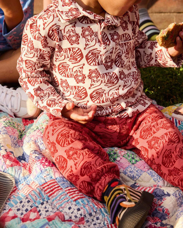 Collared Shirt - Tiger Umber