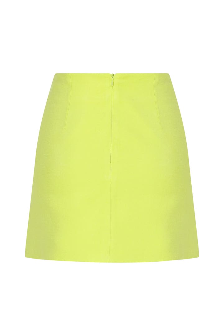 Vance Mini Skirt - Lime