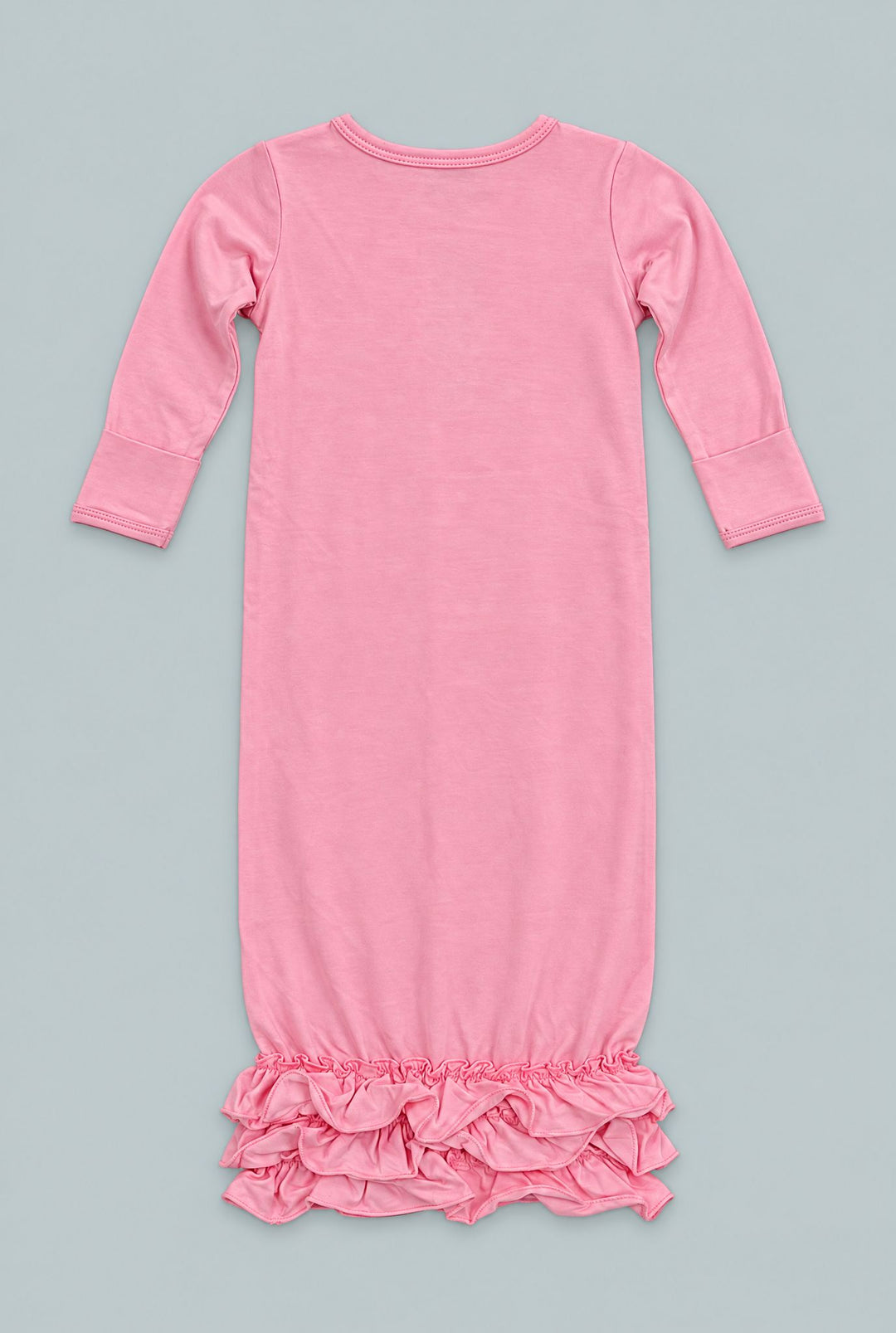 Ruffle Gown - Tulip Pink