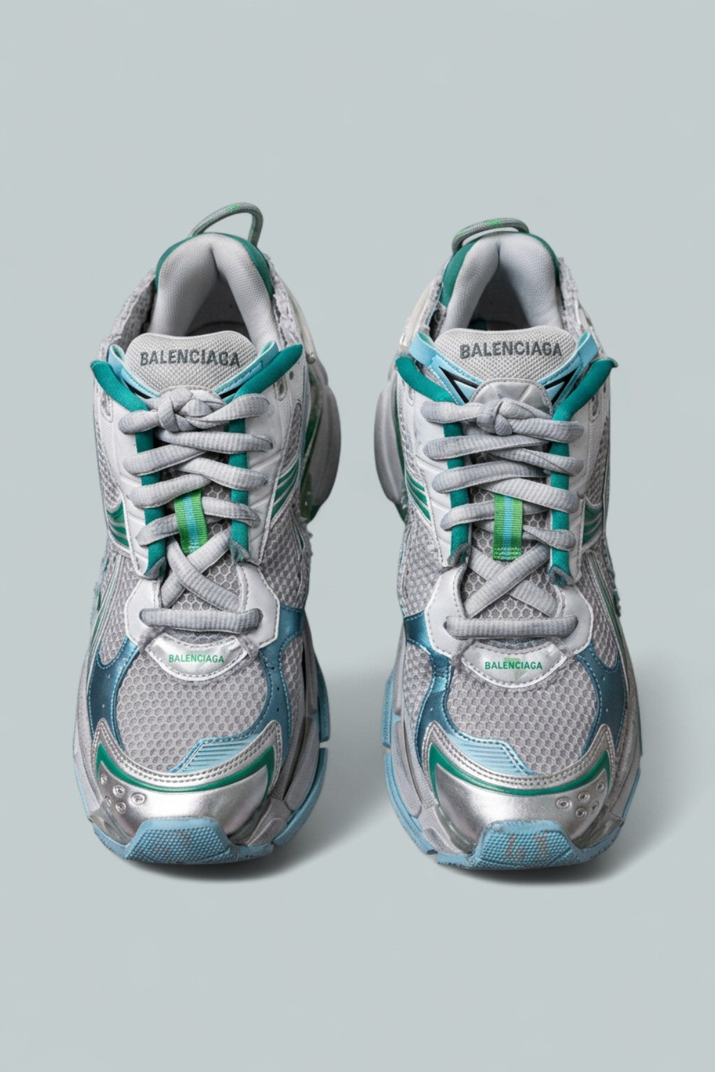 Men's Runner Sneakers - Gris Fonce