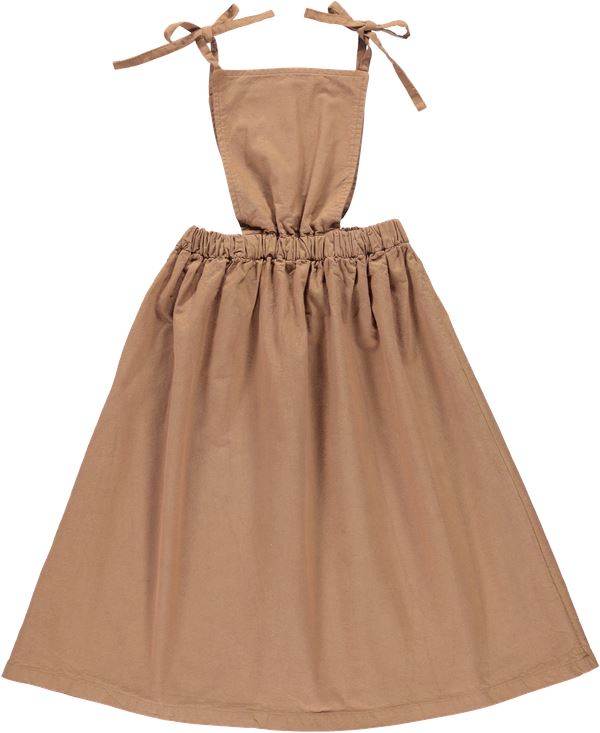 Jeanne Pinafore - Sand Dresses Bebe Organic