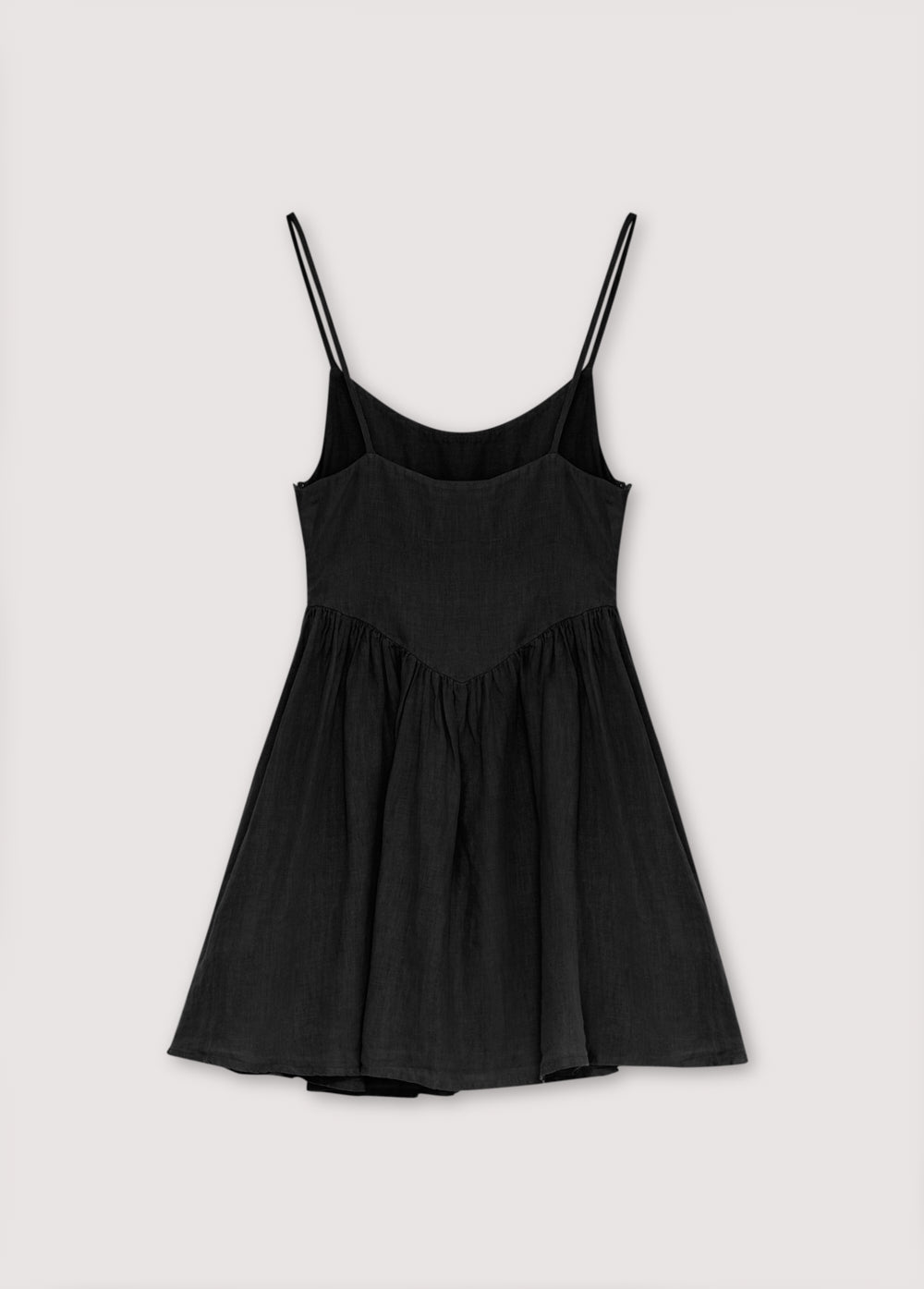 Hera Woman Short Dress Caviar