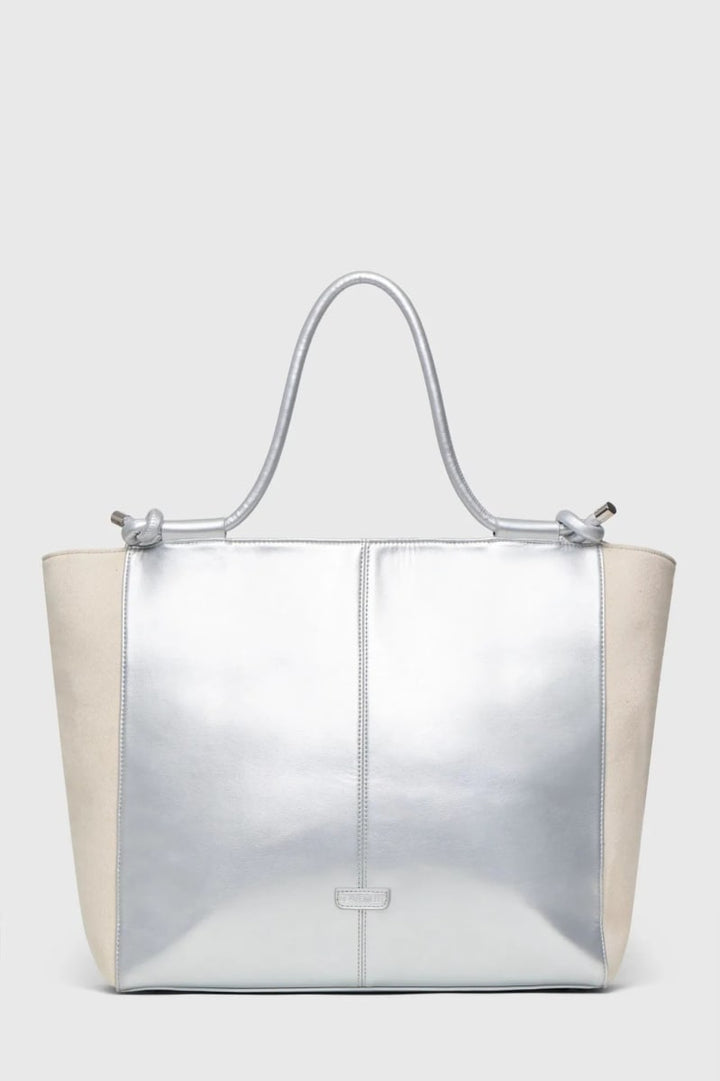 The GRACE - Silver & Natural Linen