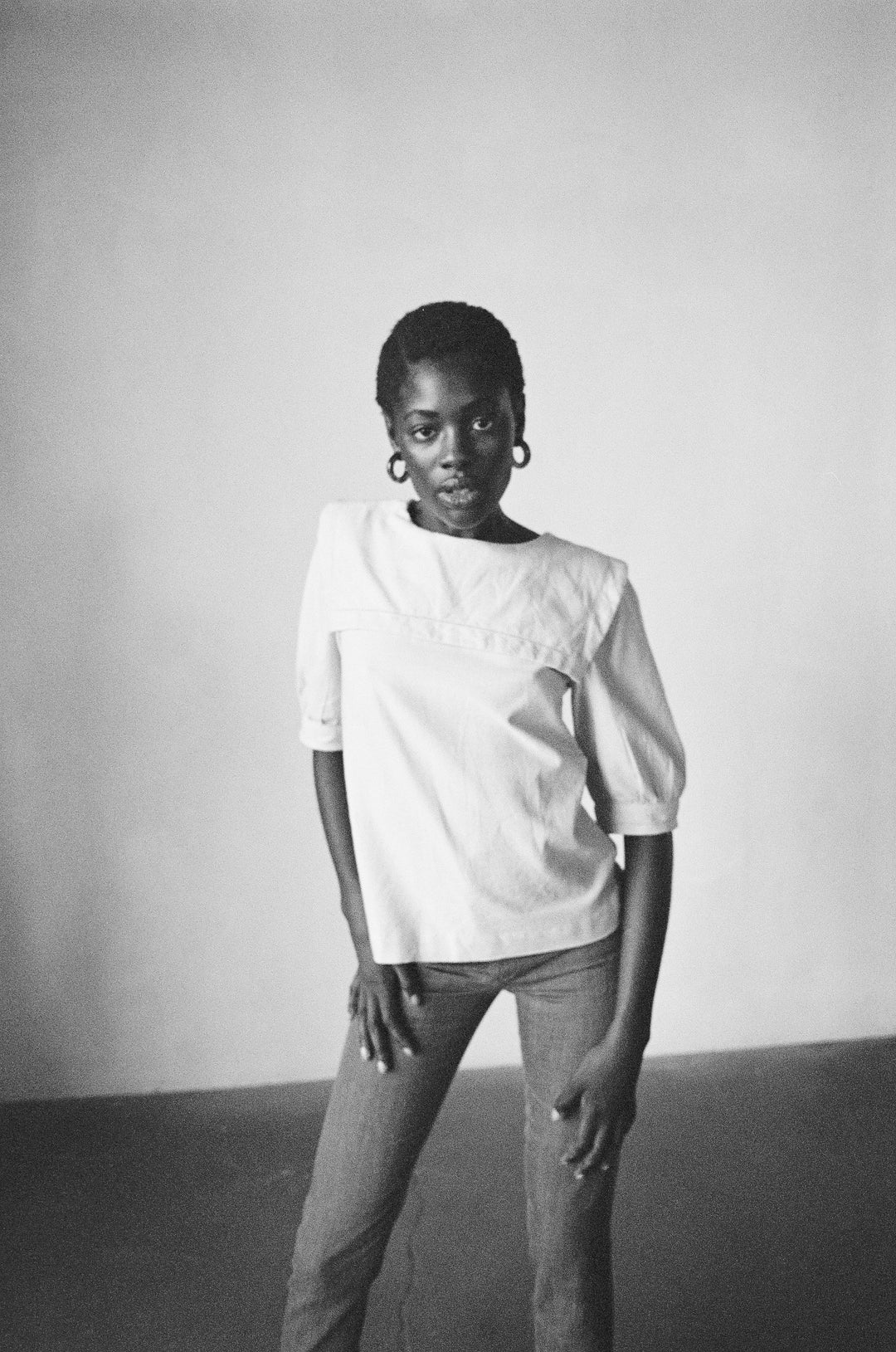 Rivett Blouse - Bone | Organic + Earth Dyed