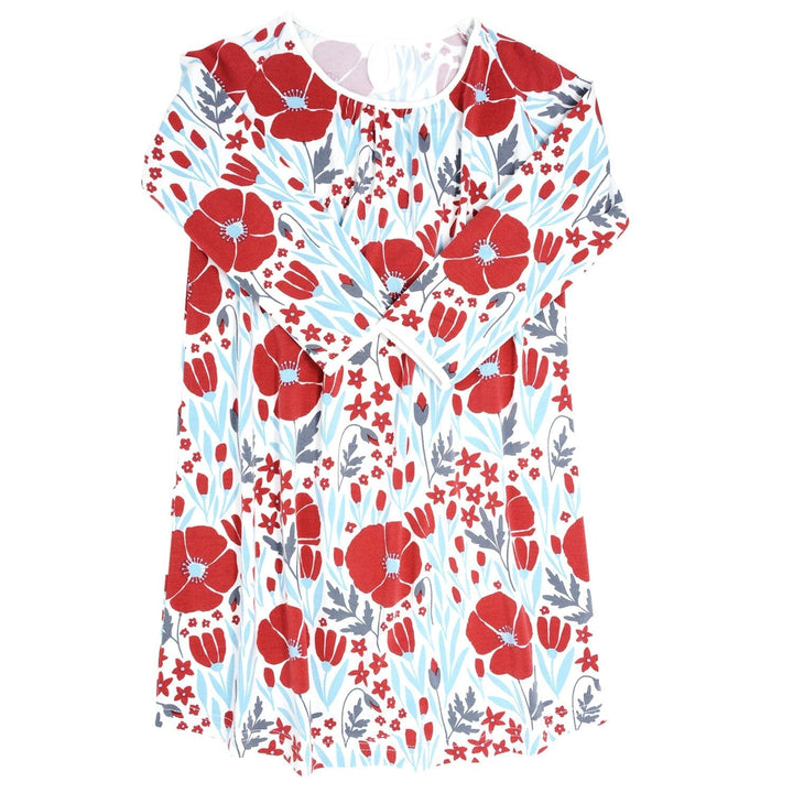 Sweetheart Dress - Red Poppy