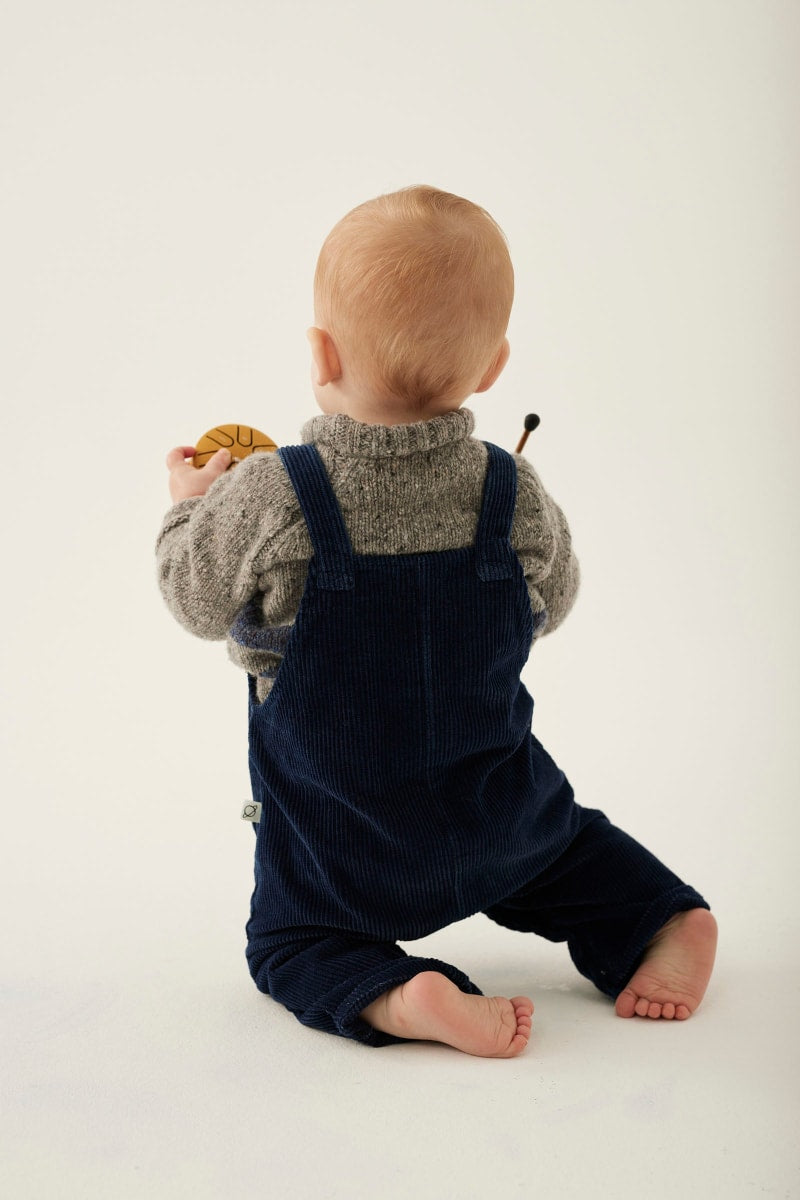 Denim Corduroy Baby Overalls
