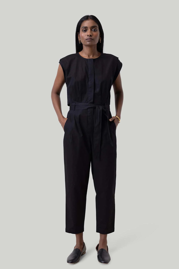 Summer Jive Jumpsuit - Black