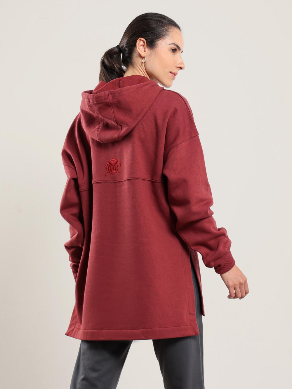 Zaina Hoodie - Brick - Hoodie