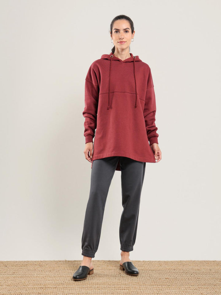 Zaina Hoodie - Brick - Hoodie