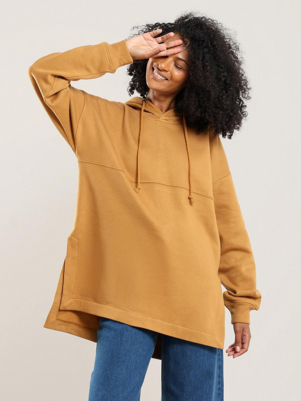 Zaina Hoodie - Camel - Hoodie
