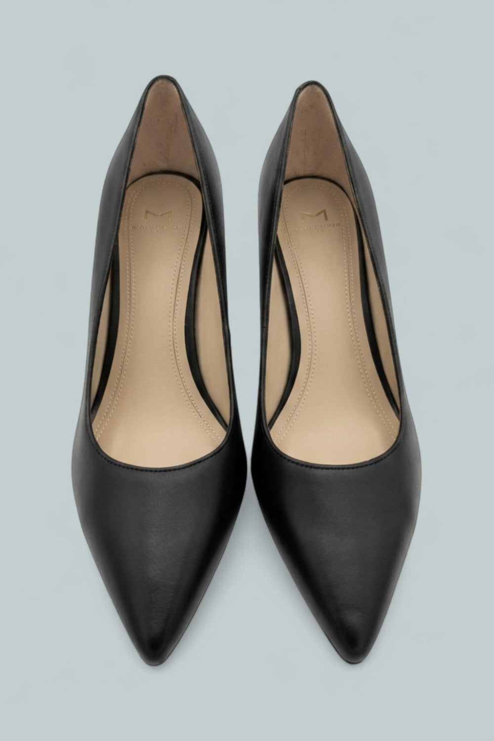 Zala Pointed Toe Block Heel Pumps - Blkle - 8 - Heels