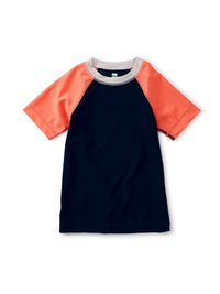 Short Sleeve Rash Guard - Whale Blue