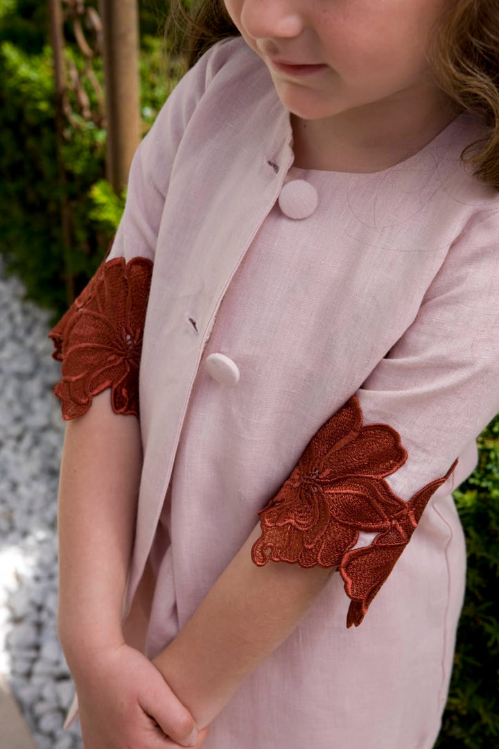 Caterina - Pink & Rust Flower