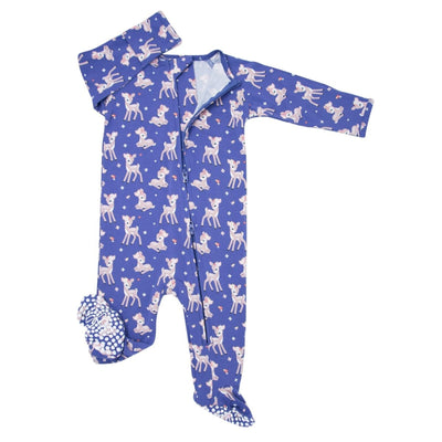 Zipper Footie - A Doe A Deer - Onesie