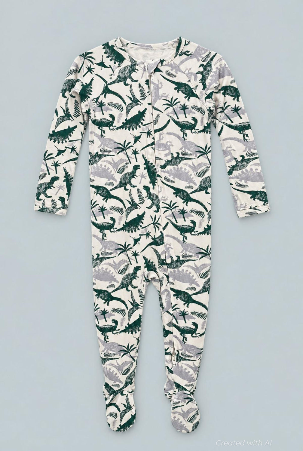 Zipper Footie - Benny Boy - Onesie