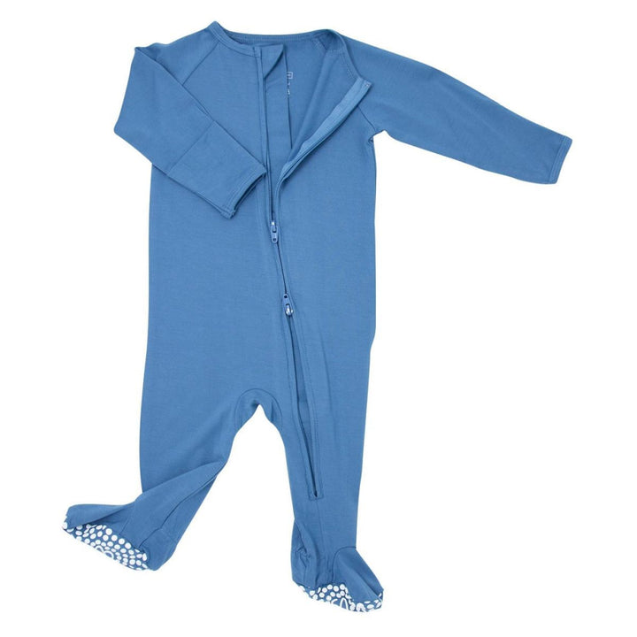 Zipper Footie - Captain Blue - Onesie