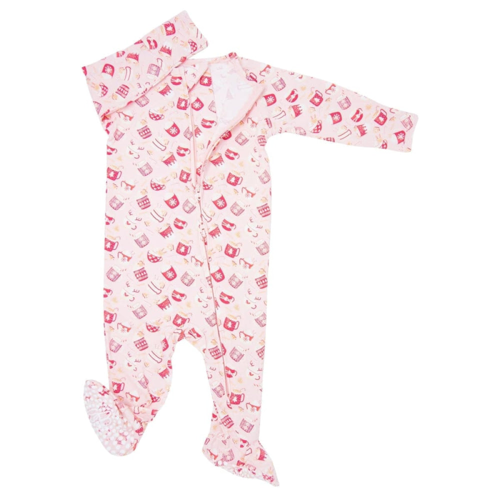 Zipper Footie - Cocoa & Cider - Onesie