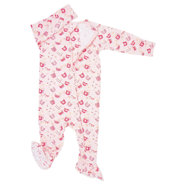 Zipper Footie - Cocoa & Cider - Onesie