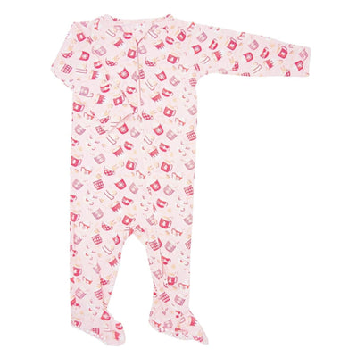 Zipper Footie - Cocoa & Cider - Onesie